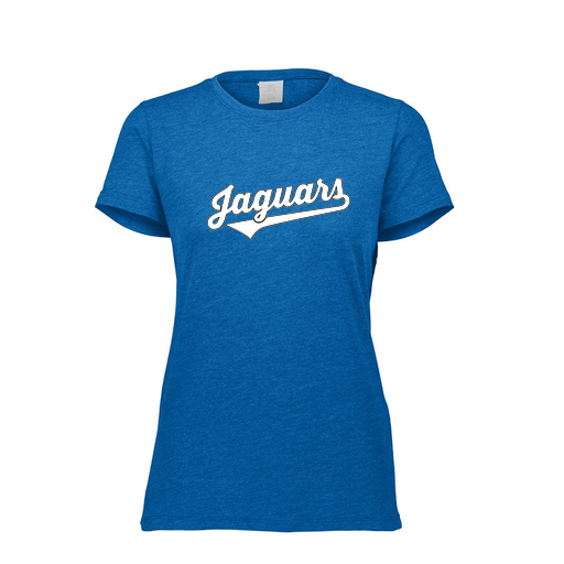 [FTSCUBRY-FAXS-LOGO1] Decker Women's Tri-Blend T-Shirt - Short Sleeve (Female Adult XS, Royal, Logo 1)