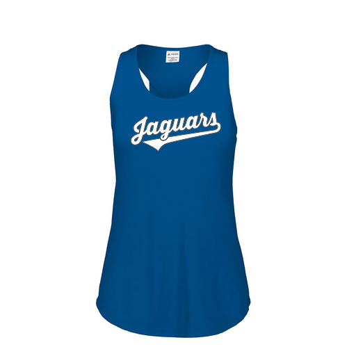 [3078.U55.S-LOGO1] Ladies Tri Blend Tank Top (Female Adult S, Royal, Logo 1)