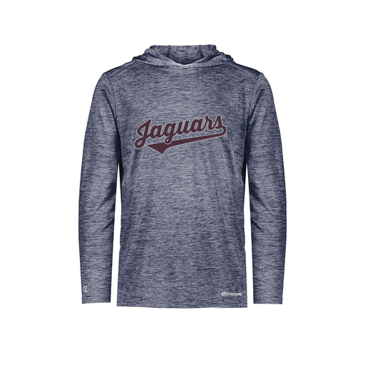 [FOLHCGNV-YS-LOGO2] Decker Youth Charge Hoodie (Youth S, Navy, Logo 2)