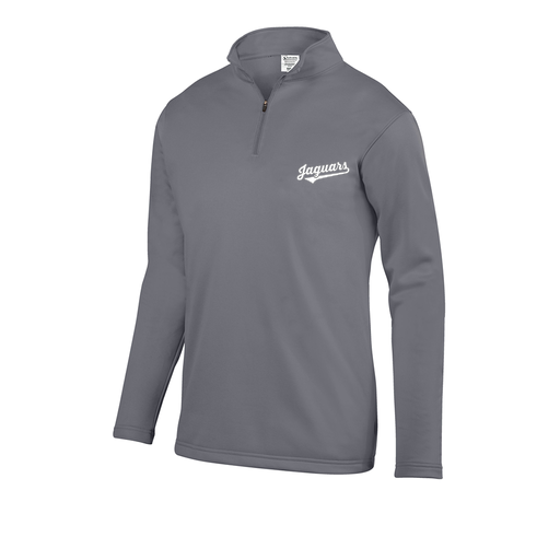 [DFW-FFQZ-GRY-AS-LOGO1] Men's FlexFleece 1/4 Zip (Adult S, Gray, Logo 1)