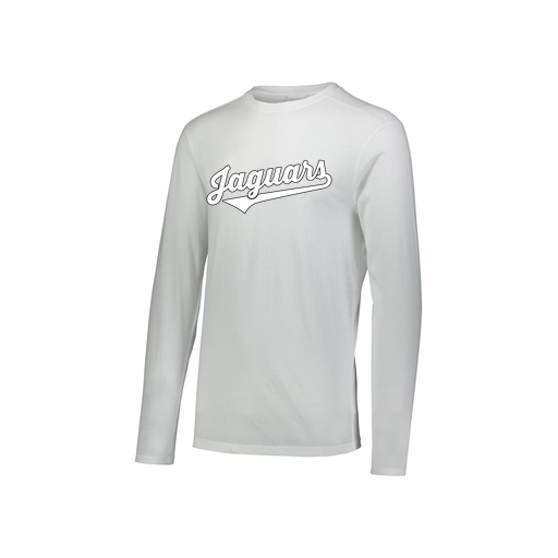 [FTLCUBWH-YS-LOGO1] Decker Youth Tri-Blend T-Shirt - Long Sleeve (Youth S, White, Logo 1)