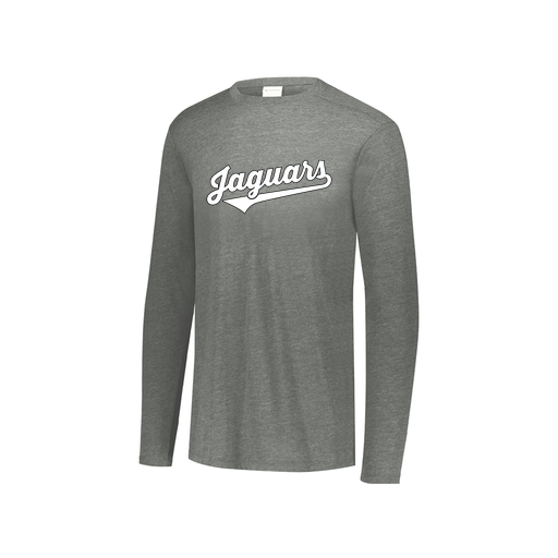 [3076.013.S-LOGO1] Youth LS Ultra-blend T-Shirt (Youth S, Gray, Logo 1)