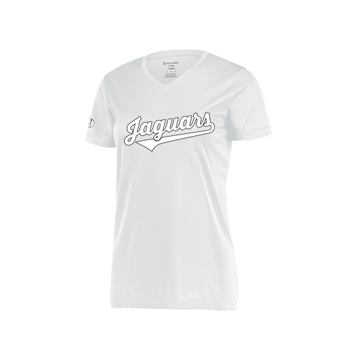 [222820.005.S-LOGO1] Ladies Movement Dri Fit Shirt (Female Adult S, White, Logo 1)