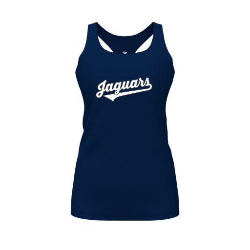 [FT0TRBNV-FYS-LOGO1] Decker Racerback Tank Top (Female Youth S, Navy, Logo 1)