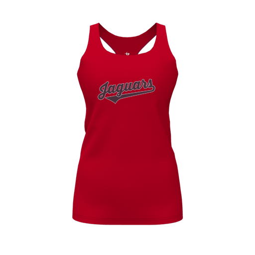 [CUS-DFW-RCBK-PER-RED-FYS-LOGO2] Racerback Tank Top (Female Youth S, Red, Logo 2)