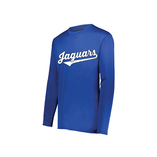 [222822.060.XS-LOGO1] Men's LS Smooth Sport Shirt (Adult XS, Royal, Logo 1)