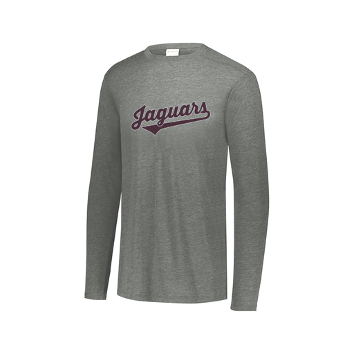 [3075.013.XS-LOGO2] Men's LS Ultra-blend T-Shirt (Adult XS, Gray, Logo 2)