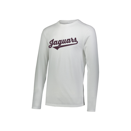 [FTLCUBWH-YS-LOGO2] Decker Youth Tri-Blend T-Shirt - Long Sleeve (Youth S, White, Logo 2)